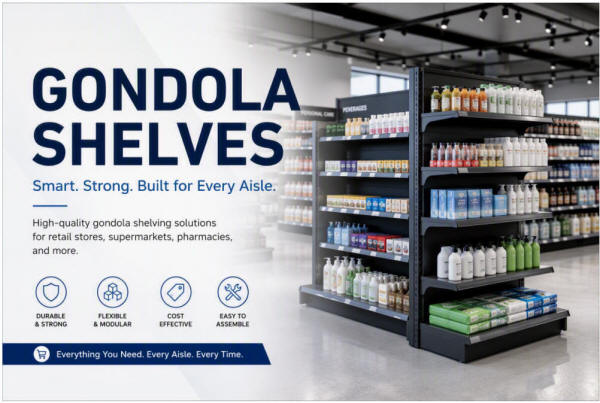 Gondola Shelves for Retail and Convenience Stores