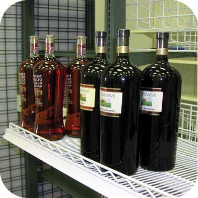 Wire Wine Shelf